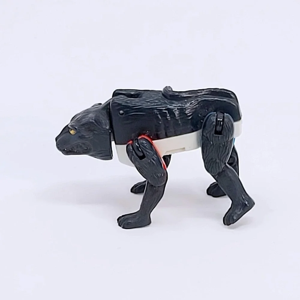 TRANSFORMERS Beast Wars McDonald's Happy Meal Black Panther Toy CAKE TOPPER